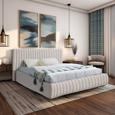 Upholstered Platform Bed